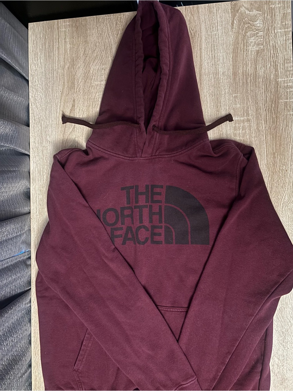 The North Face Men’s Maroon Hoodie One-Piece
